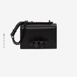 Alexander McQueen Small Mini Jeweled Satchel